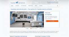 Desktop Screenshot of hospitalia.com